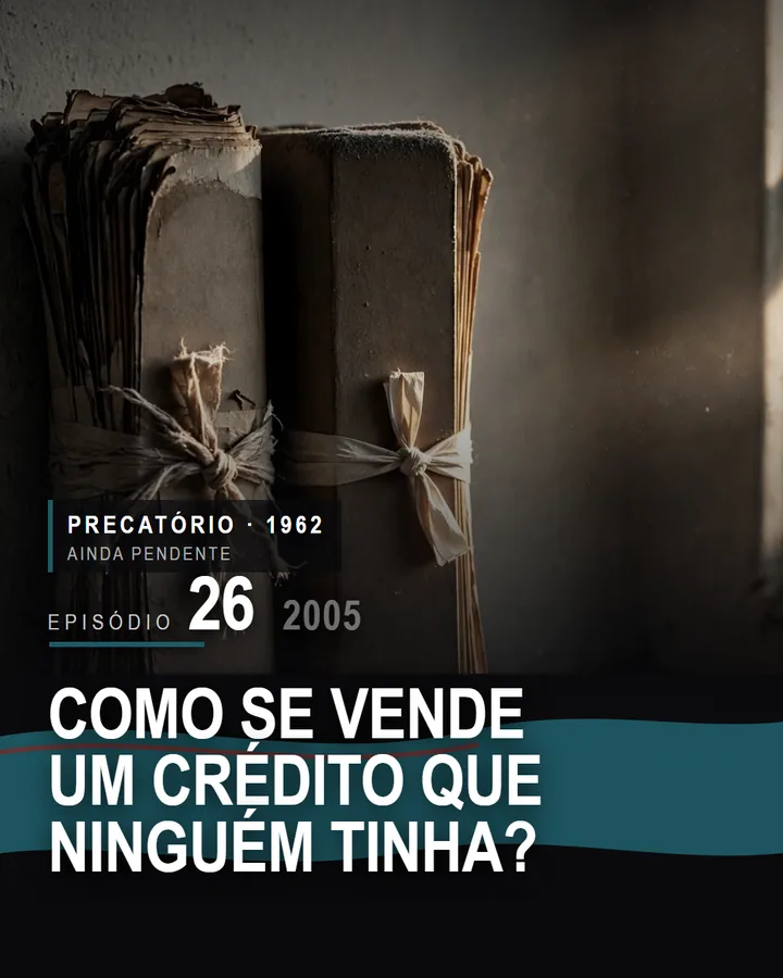 Capa do episódio 26 da série do Banco de Crédito Móvel: Como se vende um crédito que ninguém tinha?